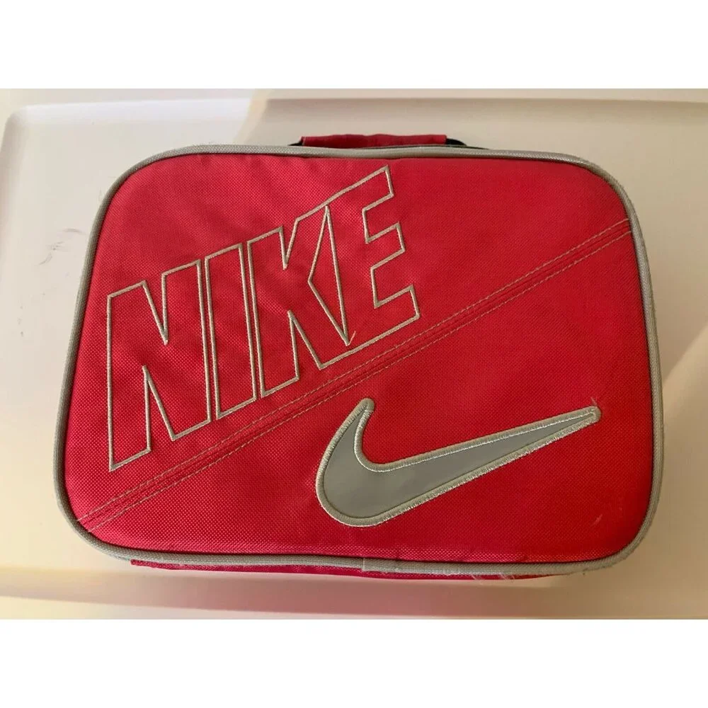 NIKE Swoosh‎ PINK FORCE Insulated Soft Lunch Box Bag TOTE